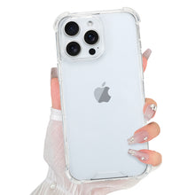 將圖片載入圖庫檢視器 SOKAD - 全城熱賣 - 適用於 iPhone 13 Pro Max 大孔四角防摔透明纖薄手機殼