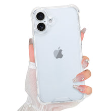 將圖片載入圖庫檢視器 SOKAD - 全城熱賣 - 適用於 iPhone 13 Pro Max 大孔四角防摔透明纖薄手機殼