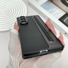 將圖片載入圖庫檢視器 SOKAD - 全城熱賣 - 適用於三星 Galaxy Z Fold7 手機殼 自帶手寫筆和鋼化膜 黑色