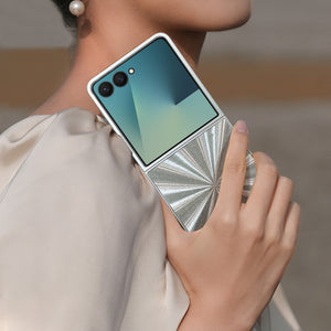 SOKAD - 全城熱賣 - 適用於三星 Galaxy Z Flip7 手機殼 極光紋