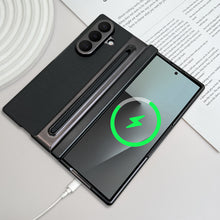 將圖片載入圖庫檢視器 SOKAD - 全城熱賣 - 適用於三星 Galaxy Z Fold7 手機殼 自帶手寫筆和鋼化膜 黑色