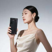 將圖片載入圖庫檢視器 SOKAD - 全城熱賣 - 適用於三星 Galaxy Z Fold7 手機殼 自帶手寫筆和鋼化膜 黑色