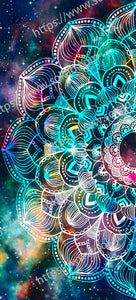 Purple Galaxy Mandala