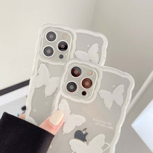 將圖片載入圖庫檢視器 White butterfly cute ins jane silicone soft phone case for iphone 8 7 plus xr xsmax x 12 13 11 pro max back shell capa