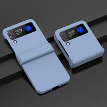 將圖片載入圖庫檢視器 Z Flip 4 Case For Samsung Galaxy Z Flip 3 4 5G Shockproof ZFlip3 Z Flip3 Flip4 CandyColor Silicone Phone Cover Cases