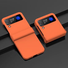 將圖片載入圖庫檢視器 Z Flip 4 Case For Samsung Galaxy Z Flip 3 4 5G Shockproof ZFlip3 Z Flip3 Flip4 CandyColor Silicone Phone Cover Cases