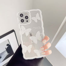 將圖片載入圖庫檢視器 White butterfly cute ins jane silicone soft phone case for iphone 8 7 plus xr xsmax x 12 13 11 pro max back shell capa