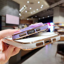 將圖片載入圖庫檢視器 Wrist Strap Plating Phone Case For Samsung Galaxy S22 S21 S20 FE S10 S8 S9 Note 8 9 10 20 Ultra Plus Lite Silicone Soft Cover