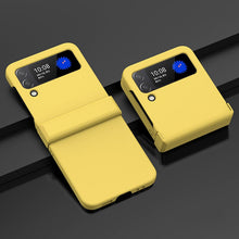 將圖片載入圖庫檢視器 Z Flip 4 Case For Samsung Galaxy Z Flip 3 4 5G Shockproof ZFlip3 Z Flip3 Flip4 CandyColor Silicone Phone Cover Cases